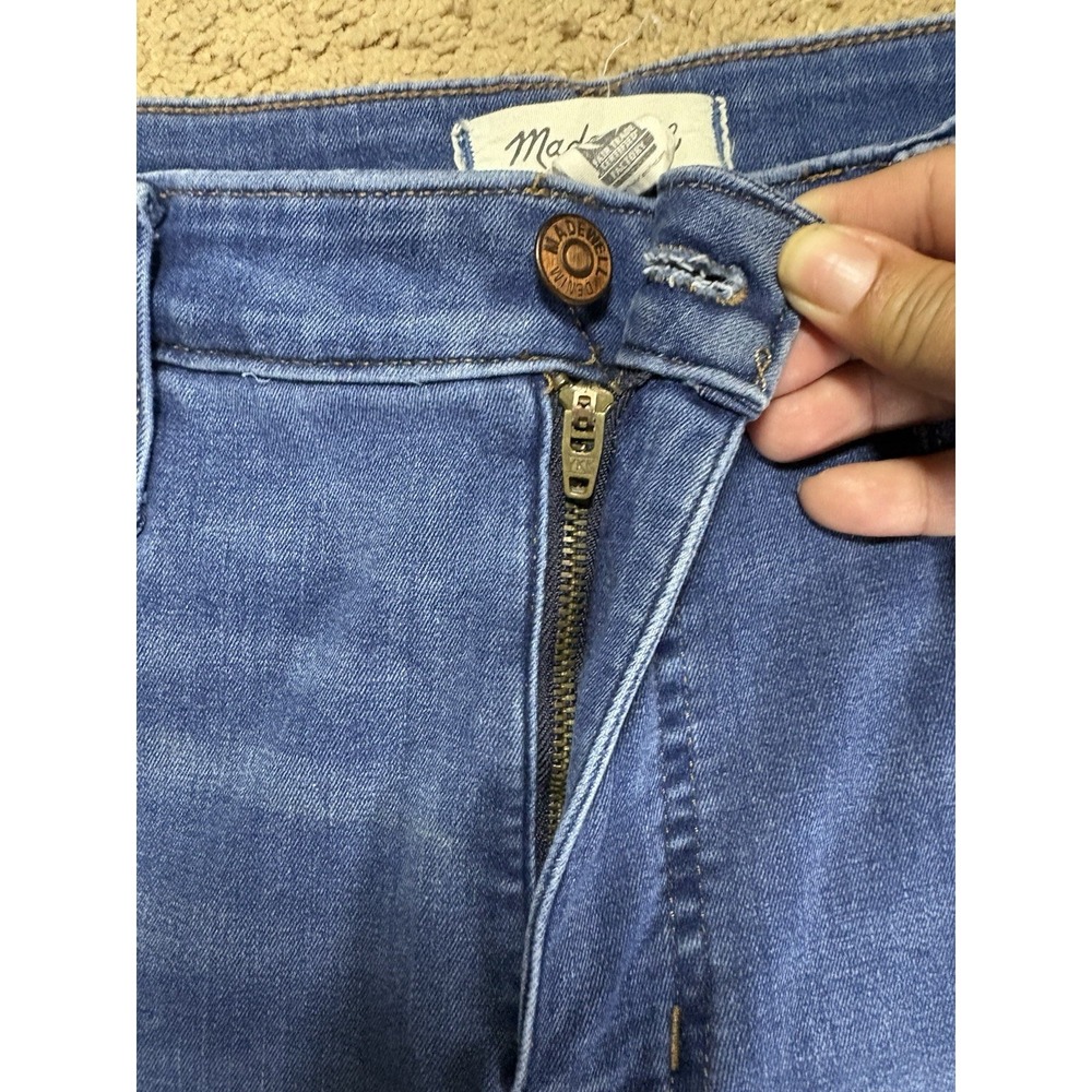 Madewell Curvy Roadtripper Jegging Jeans Women 32 Skinny Hi-Rise Preppy - Picture 3 of 12